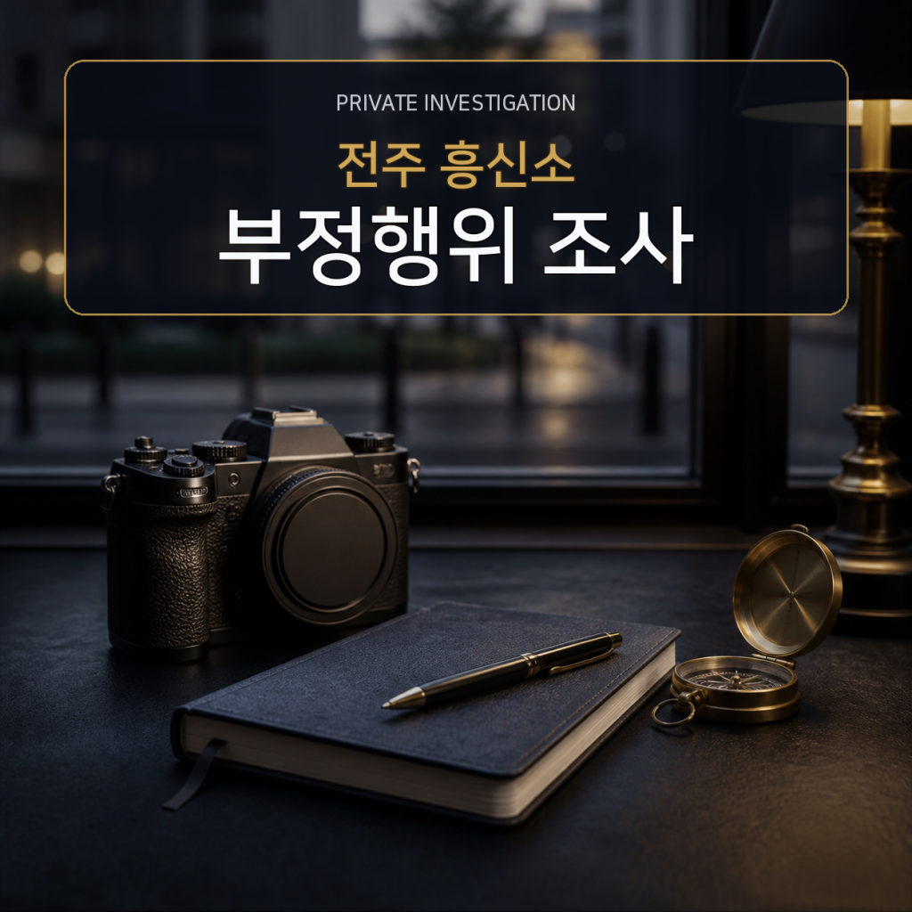 전주 부정행위 사실조사 전문 흥신소